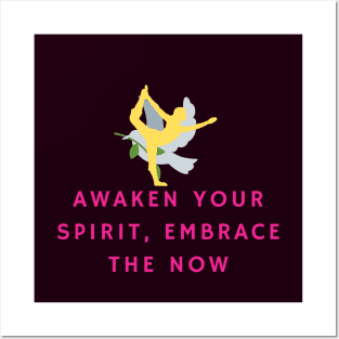 spirit meditation tshirt Posters and Art